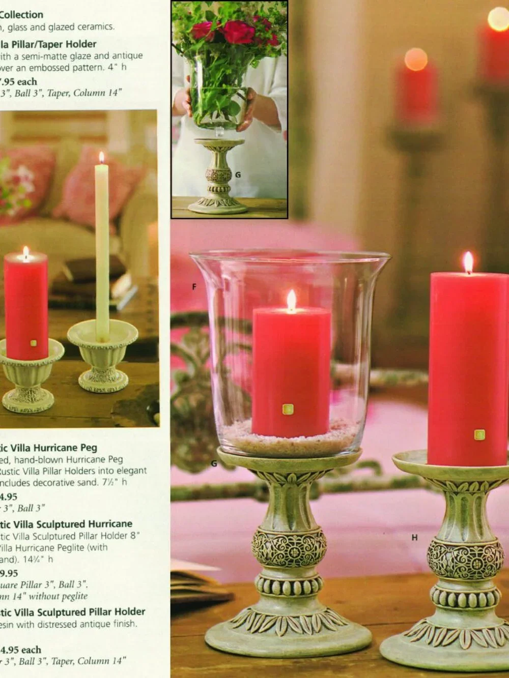 Vintage Rustic Villa Collection by PartyLite - Picture 7 of 12